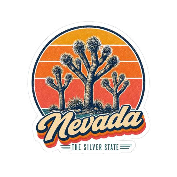Nevada Joshua Trees Sticker