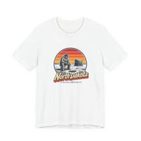 North Dakota Ice Fishing Tee