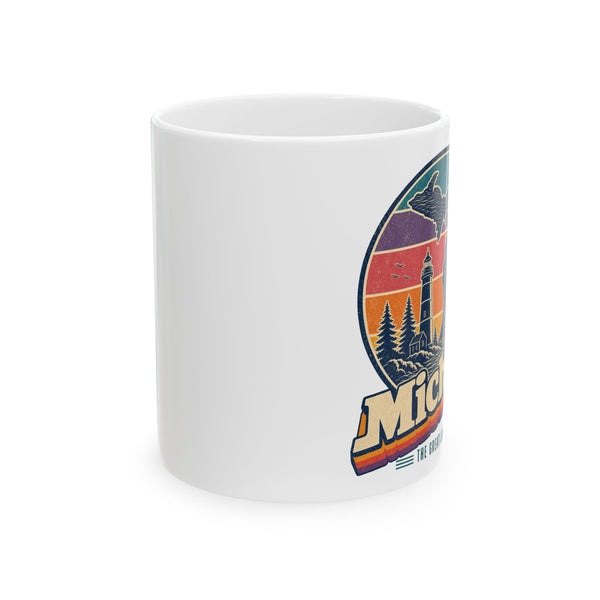 Michigan Mitten State Shape Mug