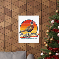 South Dakota Ring Necked Pheasant Poster