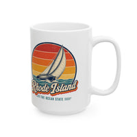 Rhode Island Sailboat Heeling Mug