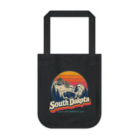 South Dakota Retro Sunset Tote Bag
