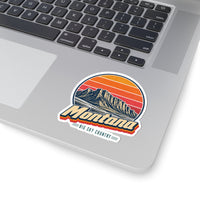 Montana Rocky Mountain Front Sticker