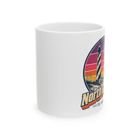 North Carolina Retro Sunset Mug