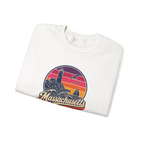 Massachusetts Retro Sunset Sweatshirt