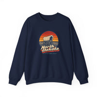 North Dakota Pioneer Covered Wagon Sweatshirt