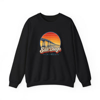 San Diego Retro Sunset Sweatshirt