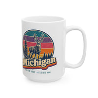 Michigan White Tailed Deer Mug