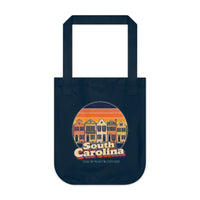 South Carolina Rainbow Row Charleston Tote Bag