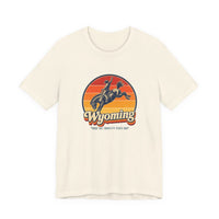 Wyoming Bucking Bronco Cowboy Tee