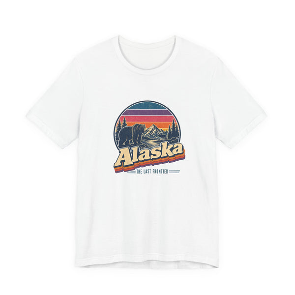 Alaska Retro Sunset Tee