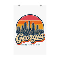 Georgia Atlanta Skyline Poster