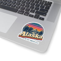 Alaska Retro Sunset Sticker