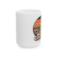 South Carolina Rainbow Row Charleston Mug