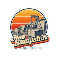 New Hampshire Granite Quarry Sticker