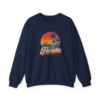 Florida Palm Trees And Beach Sweatshirt