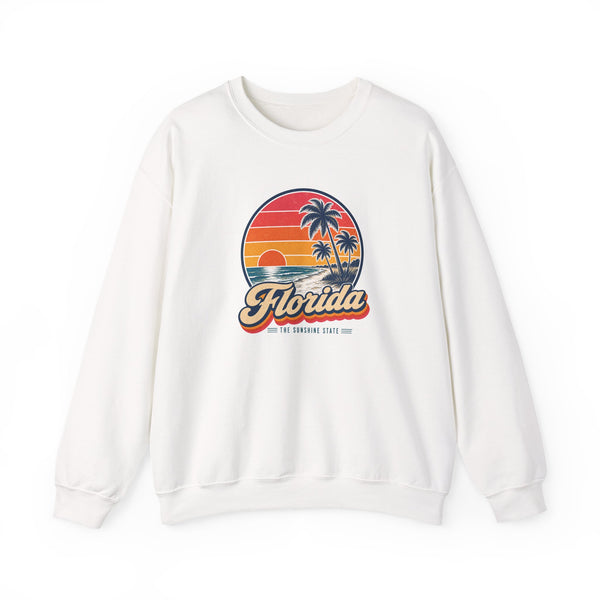 Florida Palm Trees And Beach Sweatshirt