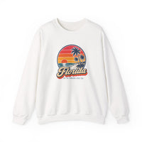 Florida Palm Trees And Beach Sweatshirt