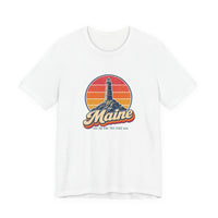 Maine Rocky Coast Lighthouse Tee