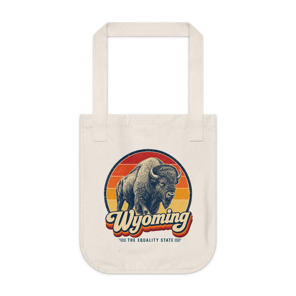 Wyoming Bison Tote Bag