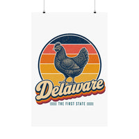 Delaware Blue Hen Poster