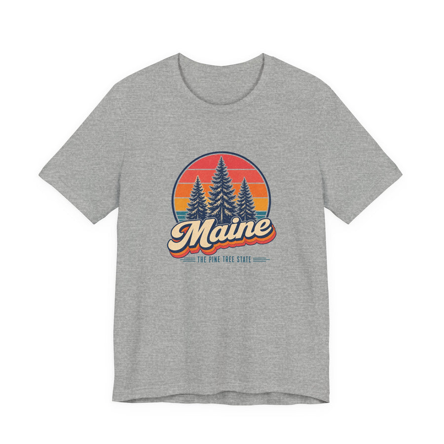Maine Pine Trees Tee