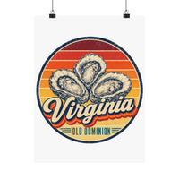 Virginia Chesapeake Oysters Poster