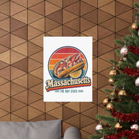 Massachusetts Lobster Roll Poster