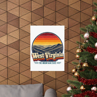 West Virginia Appalachian Ridges Poster