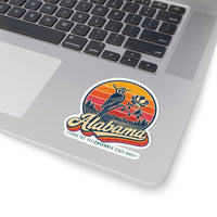 Alabama Retro Sunset Sticker