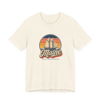 Maine Windjammer Schooner Tee
