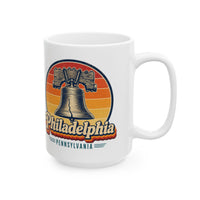 Philadelphia Retro Sunset Mug