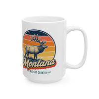 Montana Bull Elk Mug