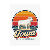 Iowa State Fair Butter Cow Poster