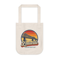 Louisville Retro Sunset Tote Bag