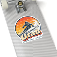 Utah Powder Skiing Sticker