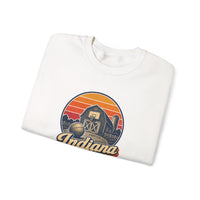Indiana Basketball Hoop On Barn Sweatshirt