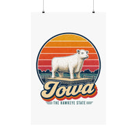 Iowa State Fair Butter Cow Poster