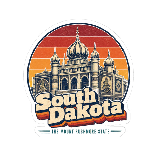 South Dakota Corn Palace Sticker
