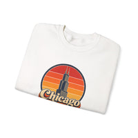 Chicago Retro Sunset Sweatshirt