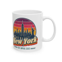 New York Retro Sunset Mug