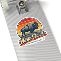 North Dakota Bison Sticker