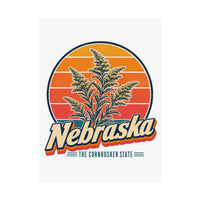 Nebraska Goldenrod Poster