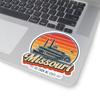 Missouri Riverboat On The Mississippi Sticker