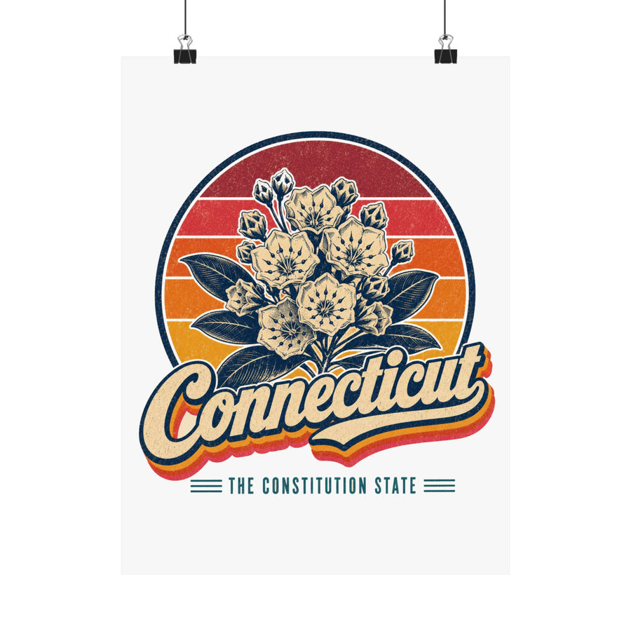 Connecticut Mountain Laurel Poster