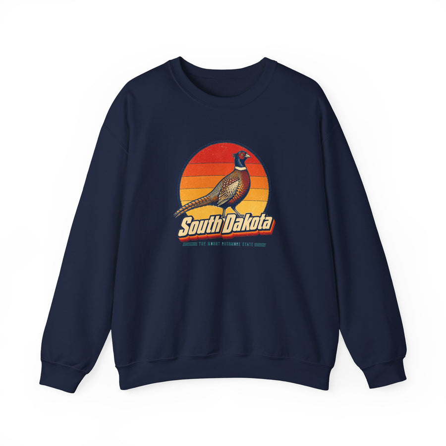 South Dakota Ring Necked Pheasant Sweatshirt