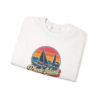 Rhode Island Retro Sunset Sweatshirt