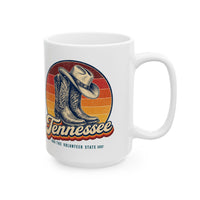 Tennessee Cowboy Boots Hat Mug