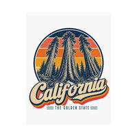 California Giant Redwoods Poster