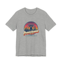 Pennsylvania Retro Sunset Tee
